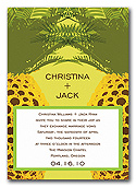 Sunflower Wedding Invitations