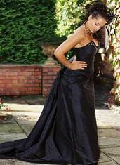 Zena Black Wedding Dress