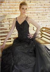 Zena Black Wedding Dress