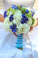 Blue Wedding Flowers