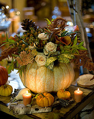 Fall Wedding Centerpieces