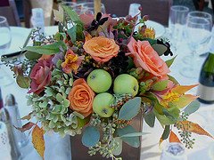 Fall Wedding Centerpieces