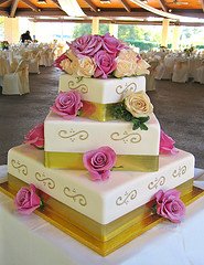 Square Wedding Cakes