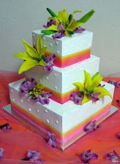 Square Wedding Cakes